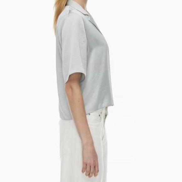 Aritzia Satin Shirt - Picture 8 of 8